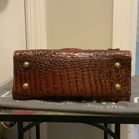 Brahmin Anywhere Tote Tri-color Vanilla Leather Handbag and Wallet - Picture 6 of 13